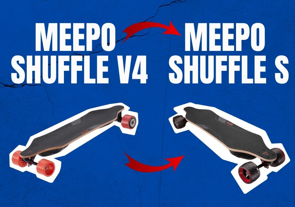 CÓMO TRANSFORMAR EL SKATE ELECTRICO MEEPO SHUFFLE V4 EN EL NUEVO MEEPO SHUFFLE S