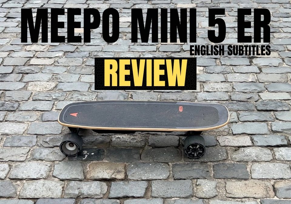 🛹 NUEVO MEEPO MINI 5 ER – EL MEJOR MINI SKATE ELÉCTRICO PARA VIAJAR! REVIEW