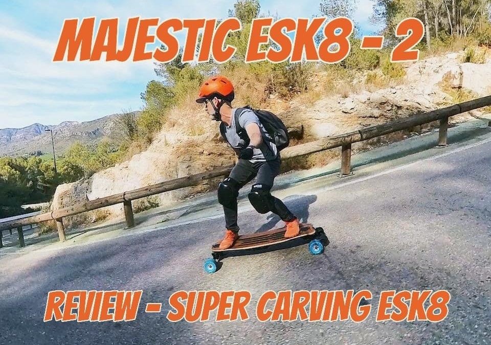 MAJESTIC ESK8 – 2 | UN SKATE ELECTRICO PARA LOS AMANTES DEL SURF ESKATE CARVER Y LOS CRUISERS