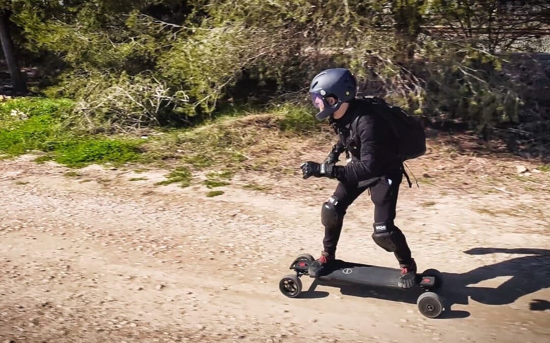 MAXFIND FF AT | SKATE ELECTRICO ALL TERRAIN CON MOTORES HUB