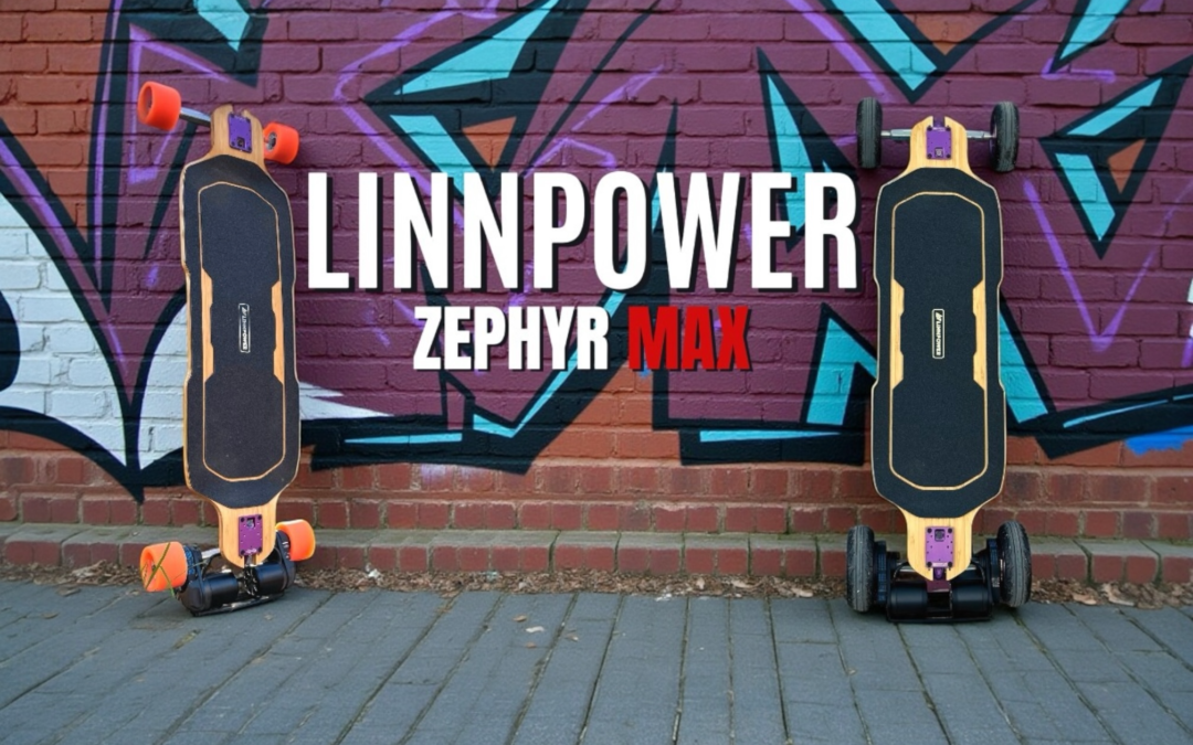 LINNPOWER ZEPHYR MAX UN SKATE ELECTRICO DKP SUPER AGIL Y MUY TOP Y 2 EN 1.