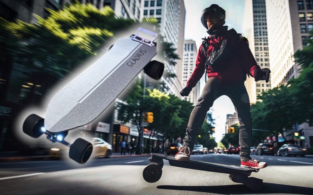 OMW GLADIUS – EL PRIMER SKATE ELECTRICO MEDIANO FLEXIBLE!