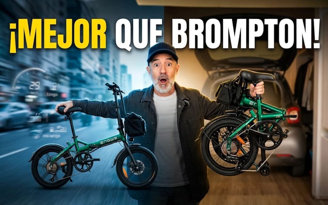 ENGWE ZIP UNA EBIKE PEQUEÑA, PLEGABLE Y URBANA DE ALTA GAMA BARATA